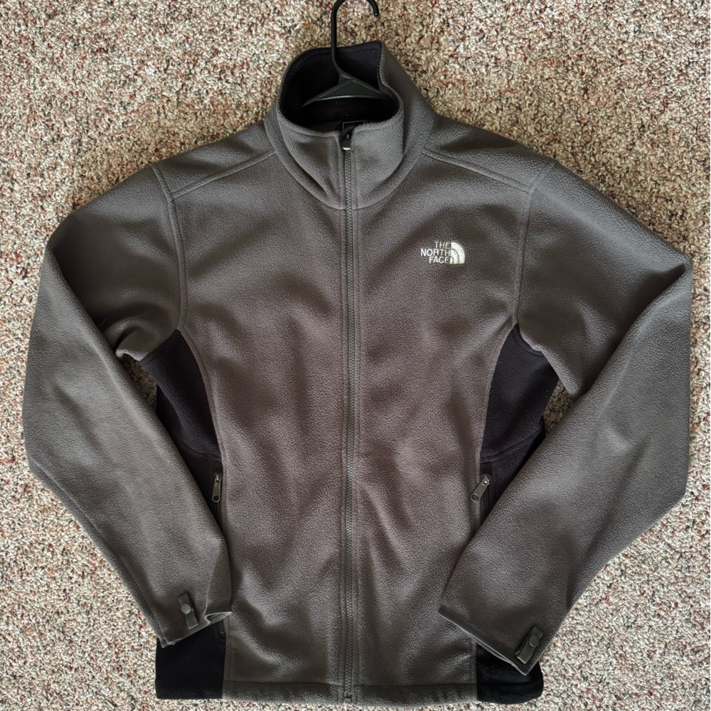 The North Face Men's Charcoal and Black Performance Jacket
